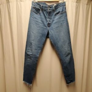 Levi's Wedgie Straight Leg Denim Jeans